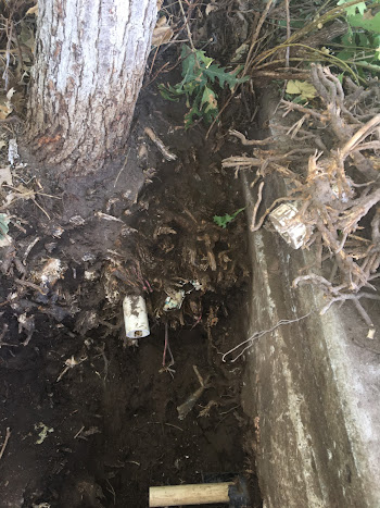 Sprinkler pipe repair