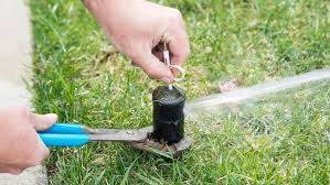 Sprinkler head repair in Utah County